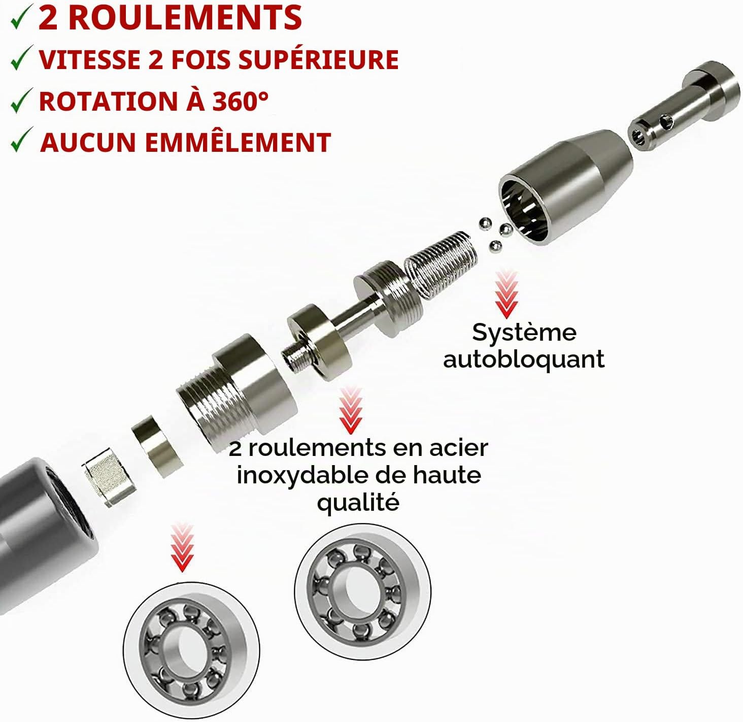 Corde à sauter sport professionnelle pour crossfit et boxe 6 Corde à sauter sport professionnelle pour crossfit et boxe – Image 6