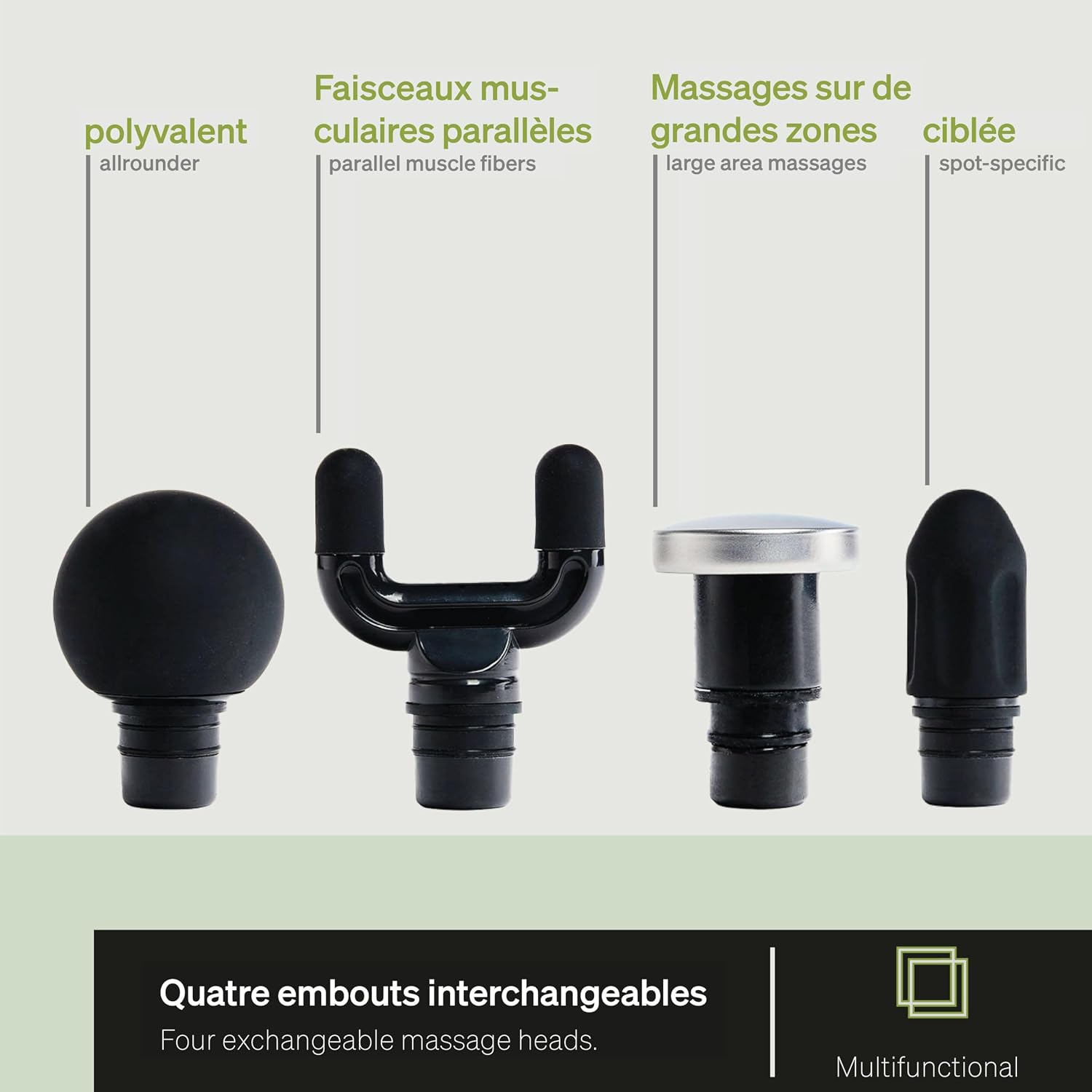 Pistolet de massage pour libérer la tension musculaire 3 Pistolet de massage pour libérer la tension musculaire – Image 3