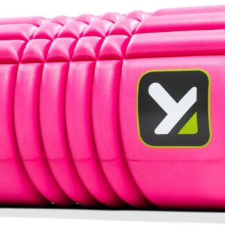 TriggerPoint Grid, Rouleau en Mousse avec Instrusctions Vidéos en Ligne, Massage Pronfond des Tissus Musculaires, 13''/33cm