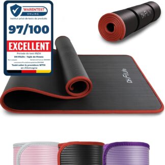 DH FitLife Tapis de Sport Épais, Antidérapant 183×61×1cm
